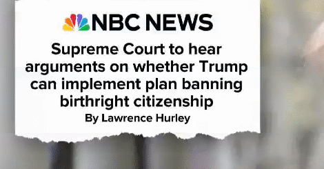 Birthright citizenship dispute at the Supreme Court has broad implications for Trump's agenda