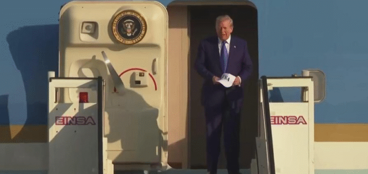Trump telegraphs defense spending concerns ahead of NATO arrival