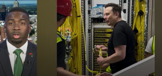 KeShaun Pearson, executive director of Memphis Community Against Pollution, speaks with Democracy Now! about xAI's illegal methane gas turbines polluting Black neighborhoods in Memphis, Tennessee.